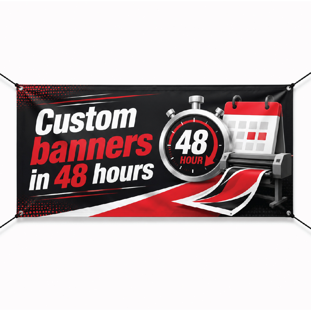 Custom Banners in 48 Hours