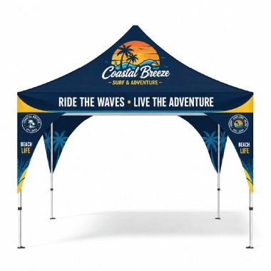 10 x 10 Custom Beach Canopy Tent