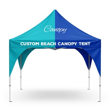 10’ x 10’ Custom Beach Canopy Tent