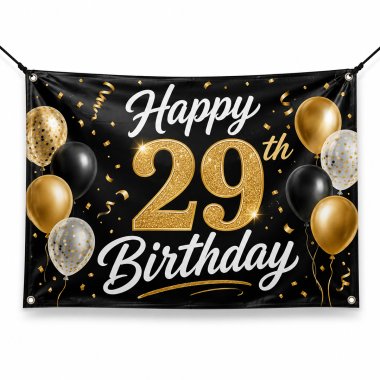 29th Birthday Banners
