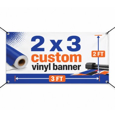 2 x 3 Custom Vinyl Banner