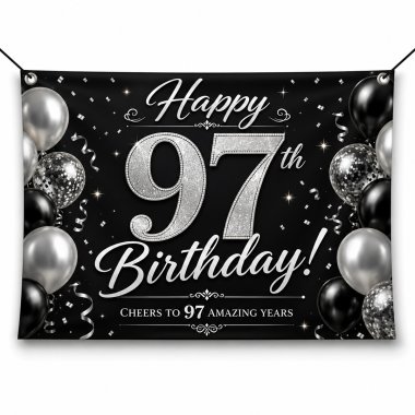 97th Birthday Banners