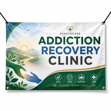 Addiction Recovery Clinic Banners