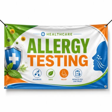 Allergy Testing Banners