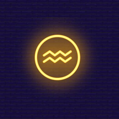 Aquarius Neon Sign
