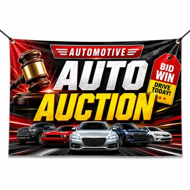 Auto Auction Banners