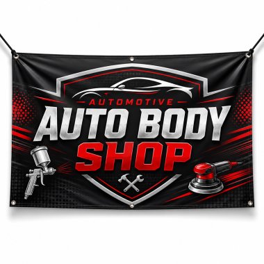 Auto Body Shop Banners