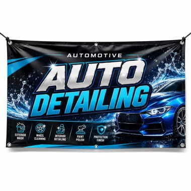 Auto Detailing Banners