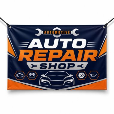 Auto Repair Shop Banners