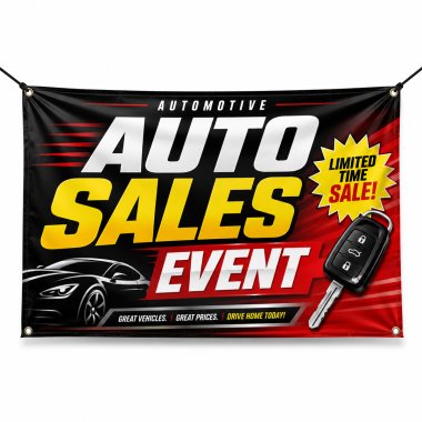 Auto Sales Event Banners