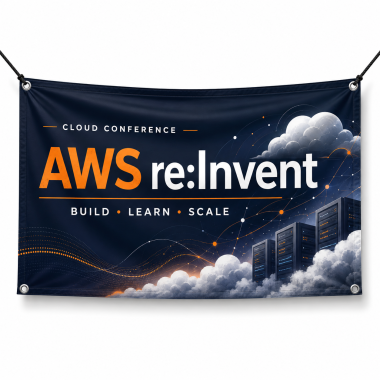 AWS re:Invent Conference Banners
