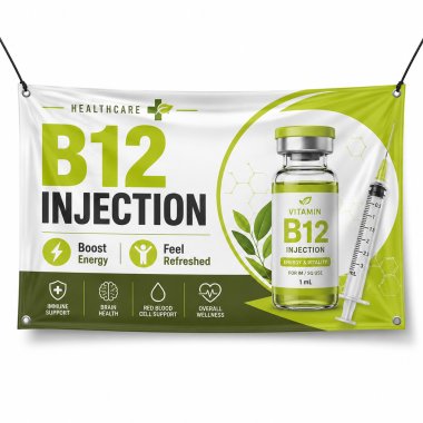 B12 Injection Banners