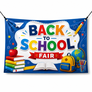 Back To School Fair Banners