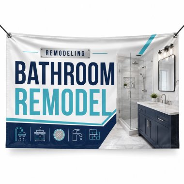 Bathroom Remodel Banners