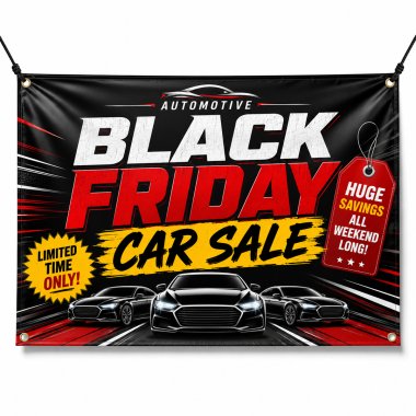 Black Friday Car Sale Banners