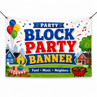 Block Party Banners