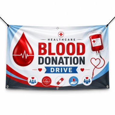 Blood Donation Drive Banners