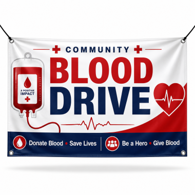 Blood Drive Banners