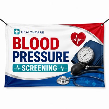 Blood Pressure Screening Banners