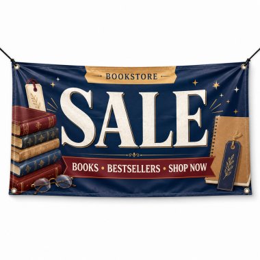 Bookstore Sale Banners
