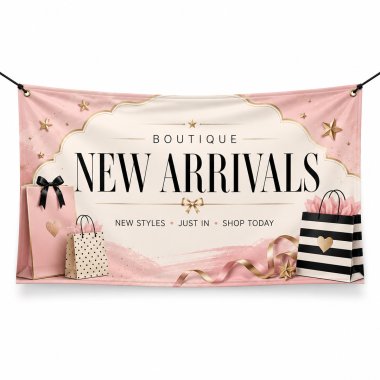 Boutique New Arrivals Banners