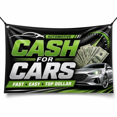 Cash For Cars Banners