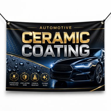 Ceramic Coating Banners