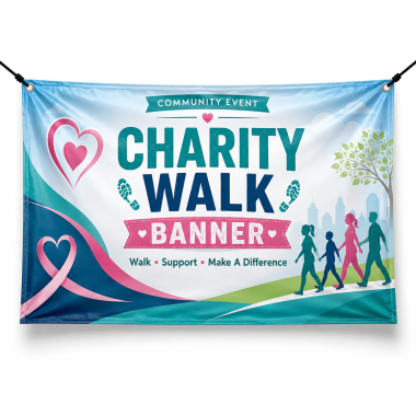 Charity Walk Banners