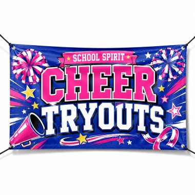 Cheer Tryouts Banners