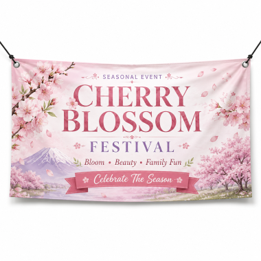 Cherry Blossom Festival Banners