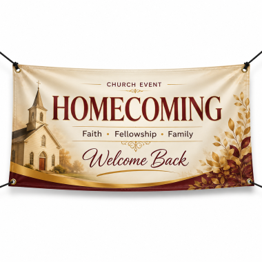 Church Homecoming Banners