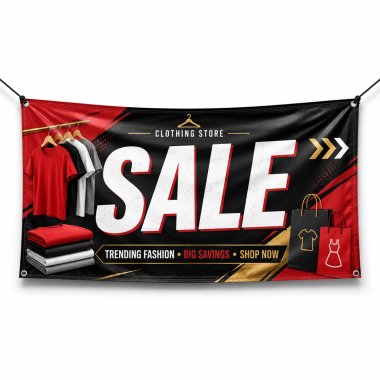 Clothing Store Sale Banners