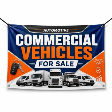 Commercial Vehicles For Sale Banners