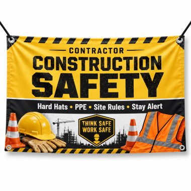 Construction Safety Banners