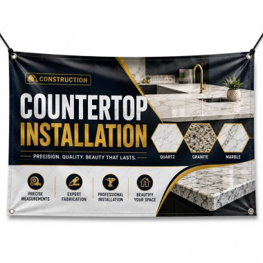 Countertop Installation Banners