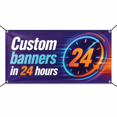Custom Banners in 24 Hours