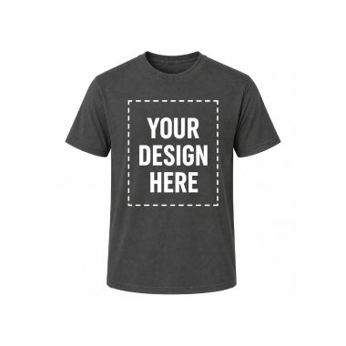 Custom Grey T-Shirts – Personalized Logo, Text or Photo Print, 200 GSM Cotton Unisex Tee for Men & Women