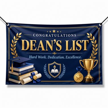Dean's List Banners