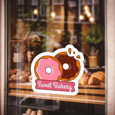 Die-Cut Opaque Window Decals