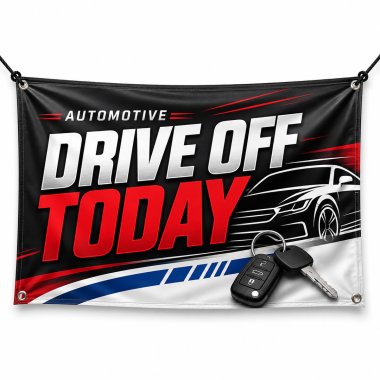 Drive Off Today Banners