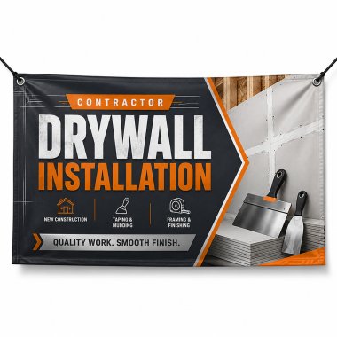 Drywall Installation Banners