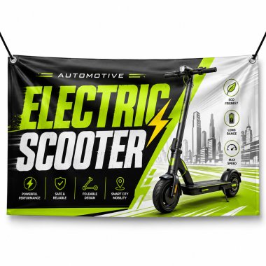 Electric Scooter Banners