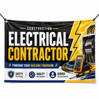 Electrical Contractor Banners