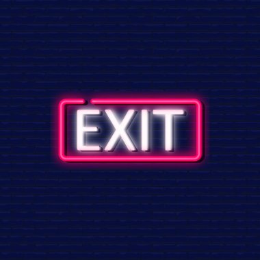 Exit Neon Signs