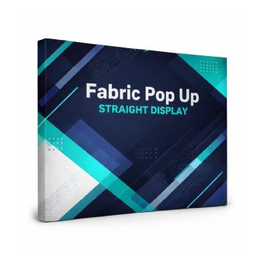 Fabric Pop Up Straight Display