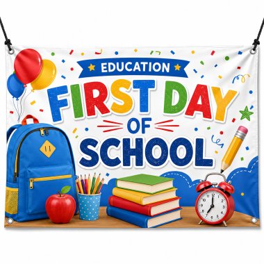 First Day Of School Banners