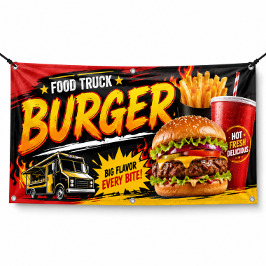 Food Truck Burger Banners