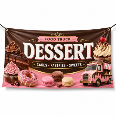 Food Truck Dessert Banners
