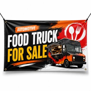 Food Truck For Sale Banners