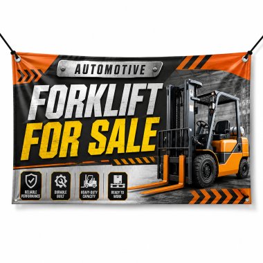 Forklift For Sale Banners